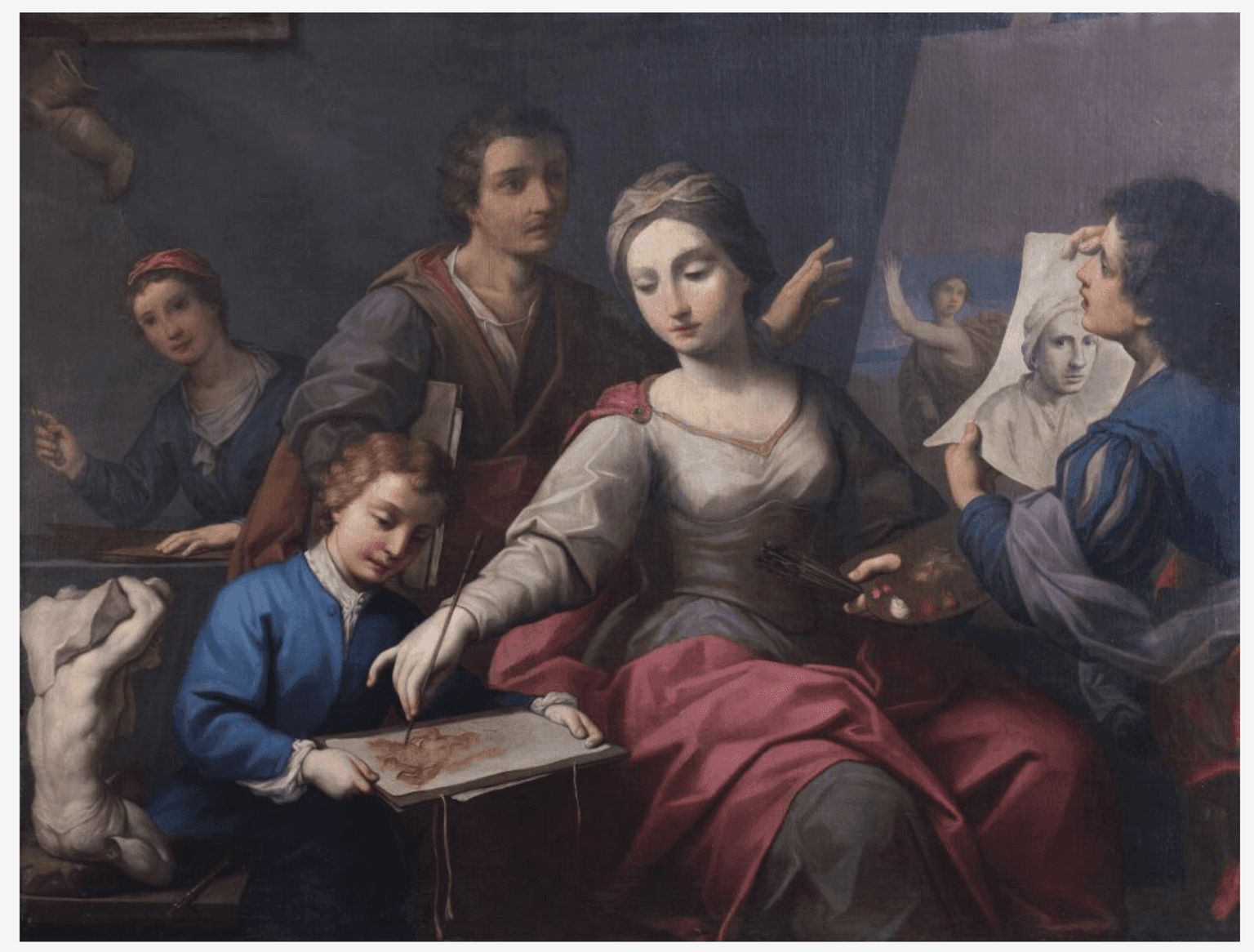 ECOLE ROMAINE VERS 1760, ENTOURAGE DE DOMENICO CORVI