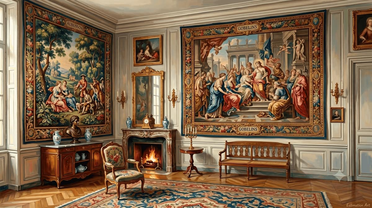 Tapisseries d'Aubusson et des Gobelins : comment estimer ?