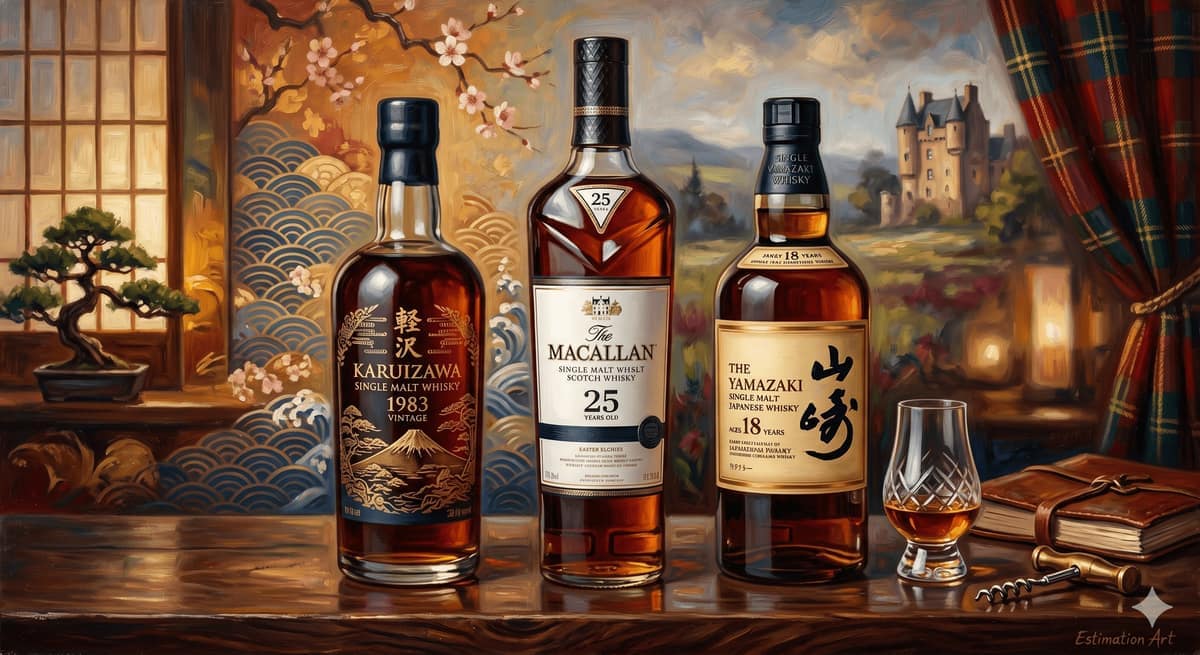 Whisky de collection : les bouteilles qui prennent de la valeur