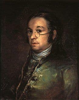 Portrait de Francisco de Goya — peinture — Romantisme