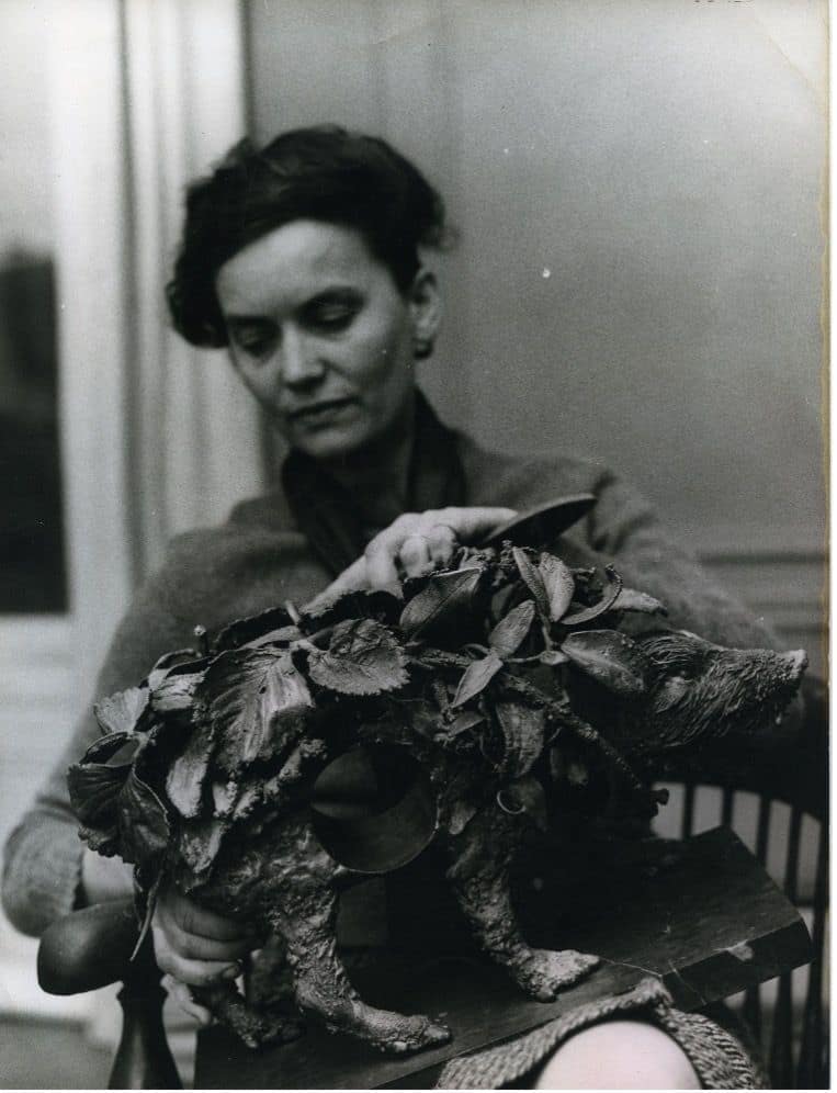 Portrait de Claude Lalanne - sculpture - Surréalisme