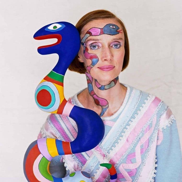 Portrait de Niki de Saint Phalle - sculpture - Pop Art