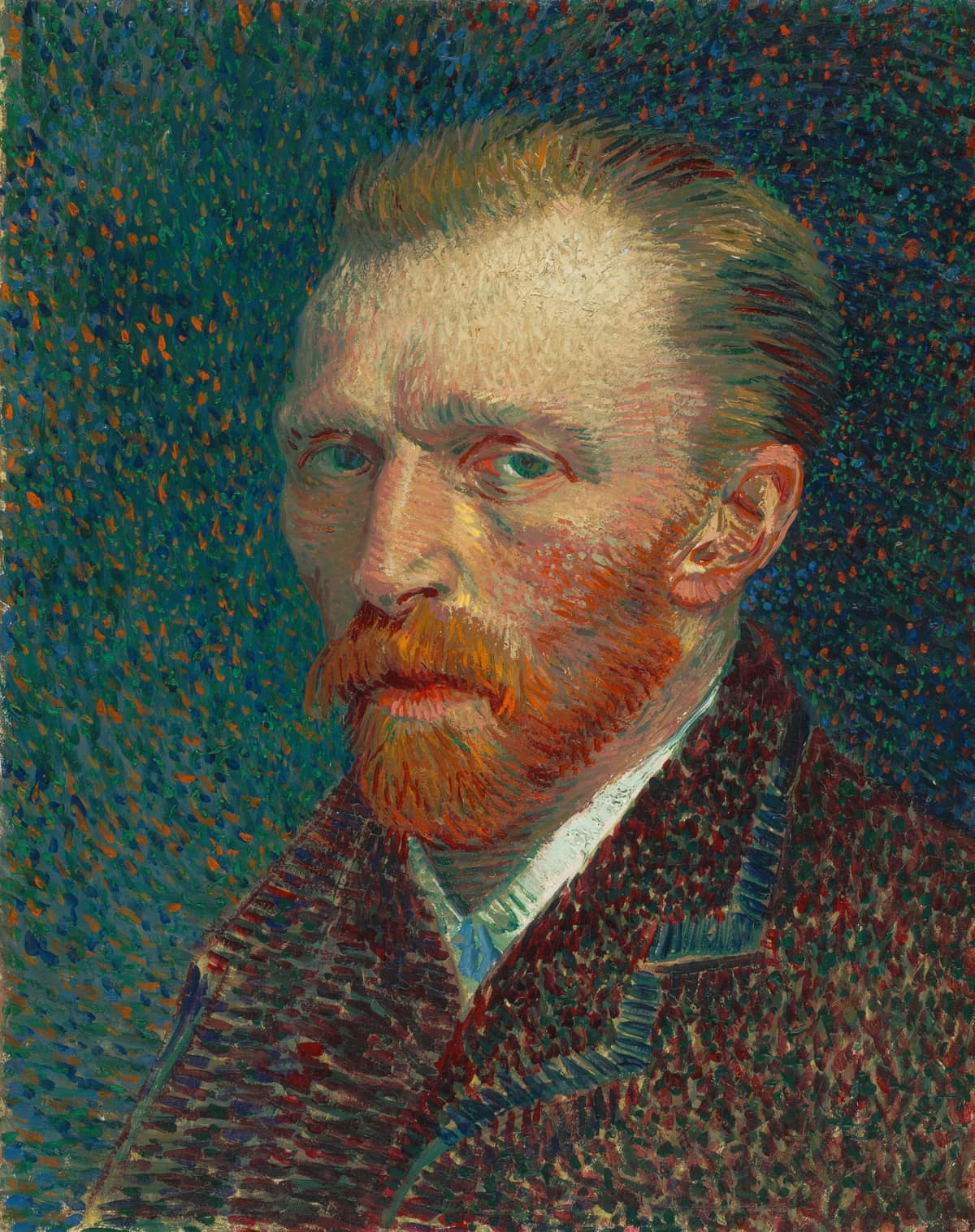 Portrait de Vincent van Gogh - peinture - Post-impressionnisme