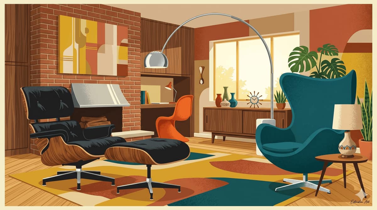 Mobilier design : comment estimer une pièce des années 50-70 ?