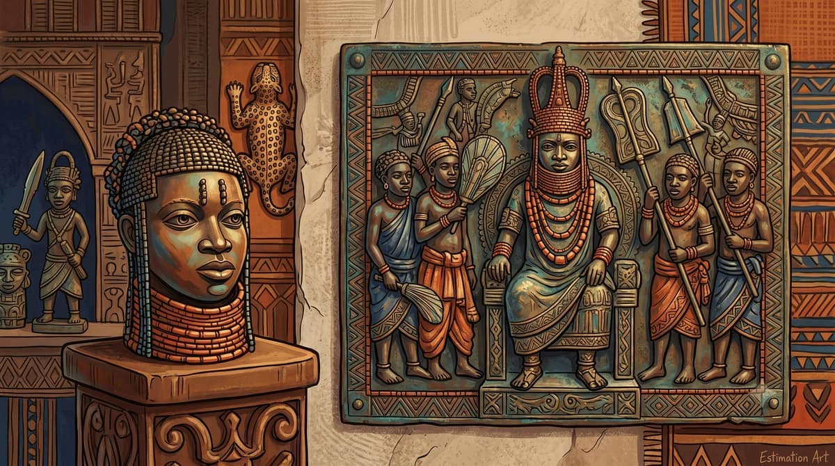 Bronzes du Bénin : histoire, restitutions et marché