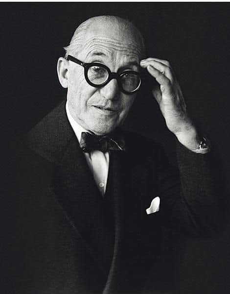 Portrait de Le Corbusier - peinture - Purisme