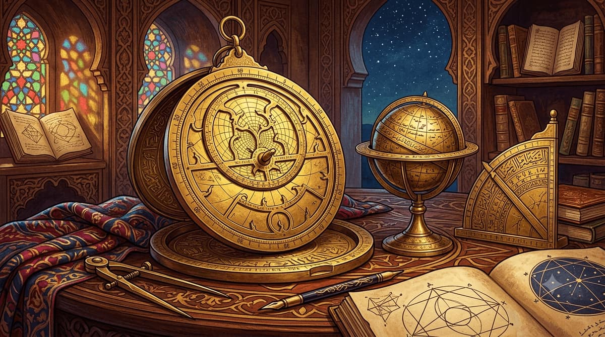 Astrolabes et instruments scientifiques islamiques