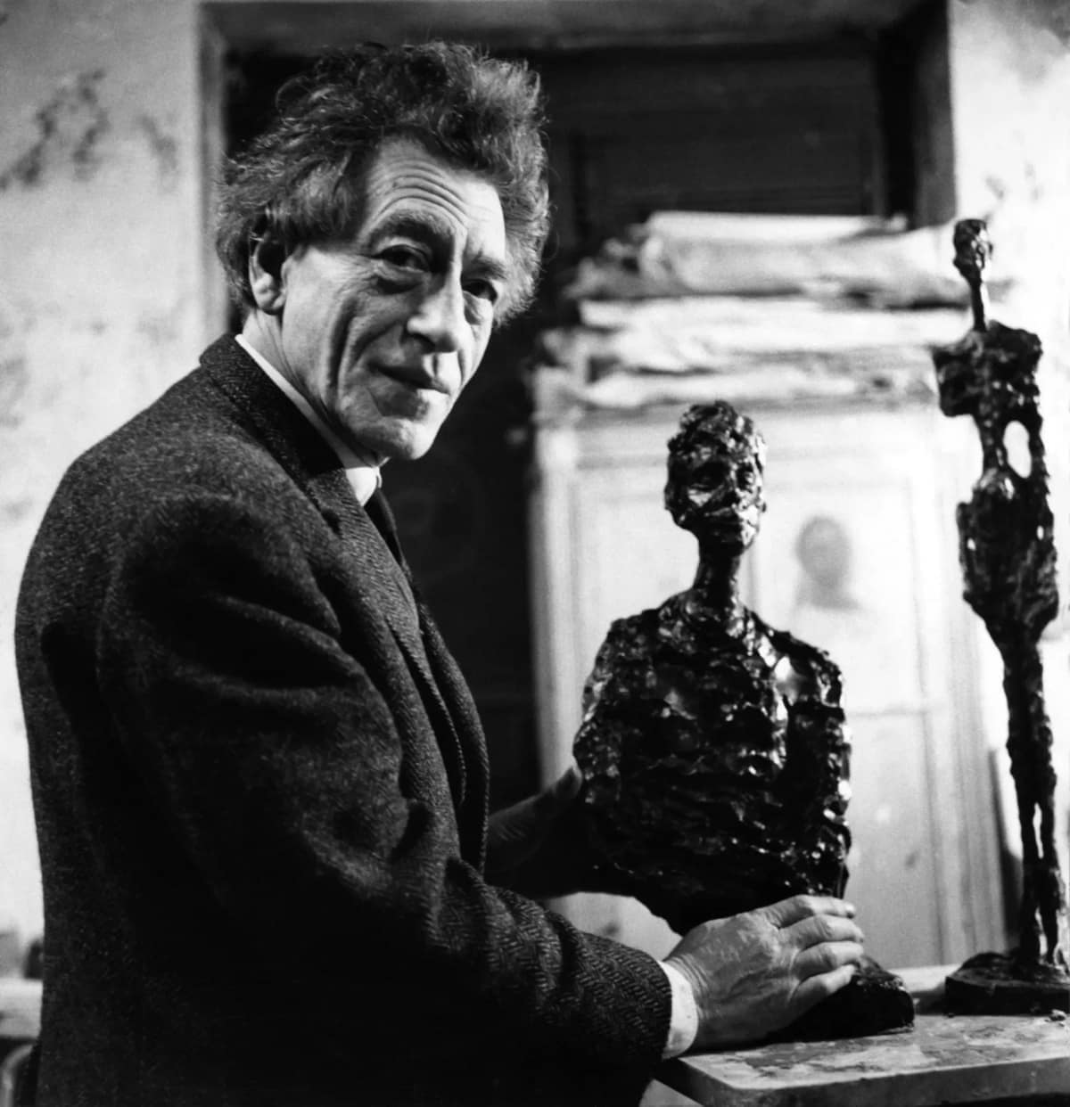 Portrait de Alberto Giacometti - sculpture - Surréalisme