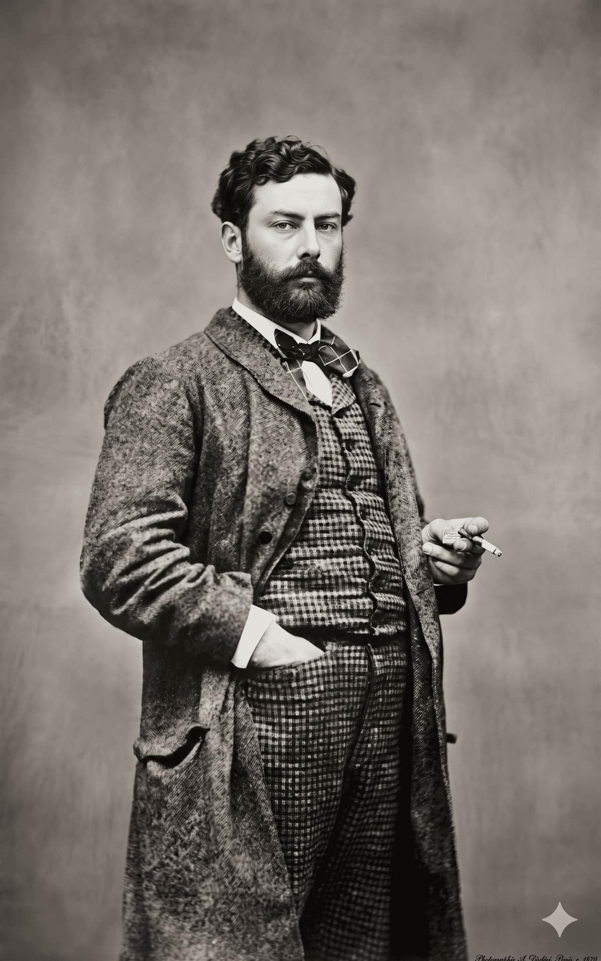 Portrait de Alfred Sisley - peinture - Impressionnisme