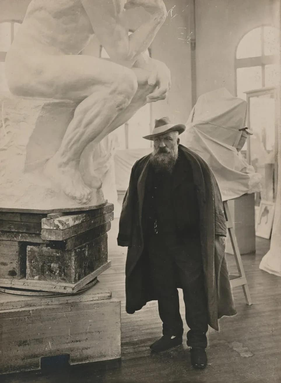 Portrait de Auguste Rodin - sculpture - Réalisme