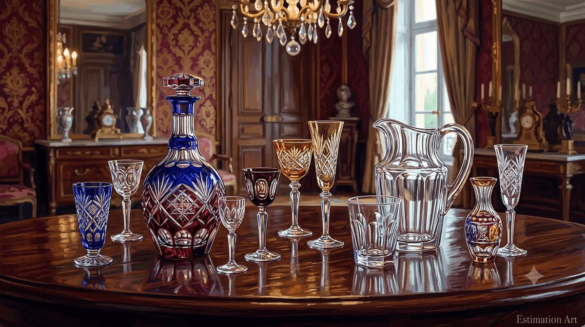 Comment distinguer un cristal Saint-Louis d'un Baccarat ?