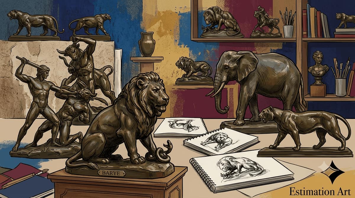 Antoine-Louis Barye : cote des bronzes animaliers, authentification et prix 2026