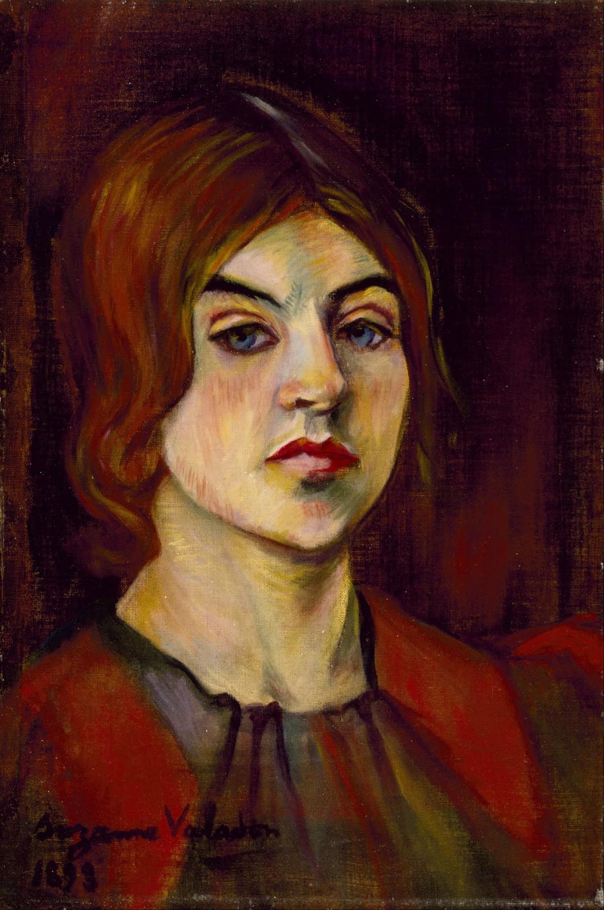 Portrait de Suzanne Valadon — peinture — Post-impressionnisme