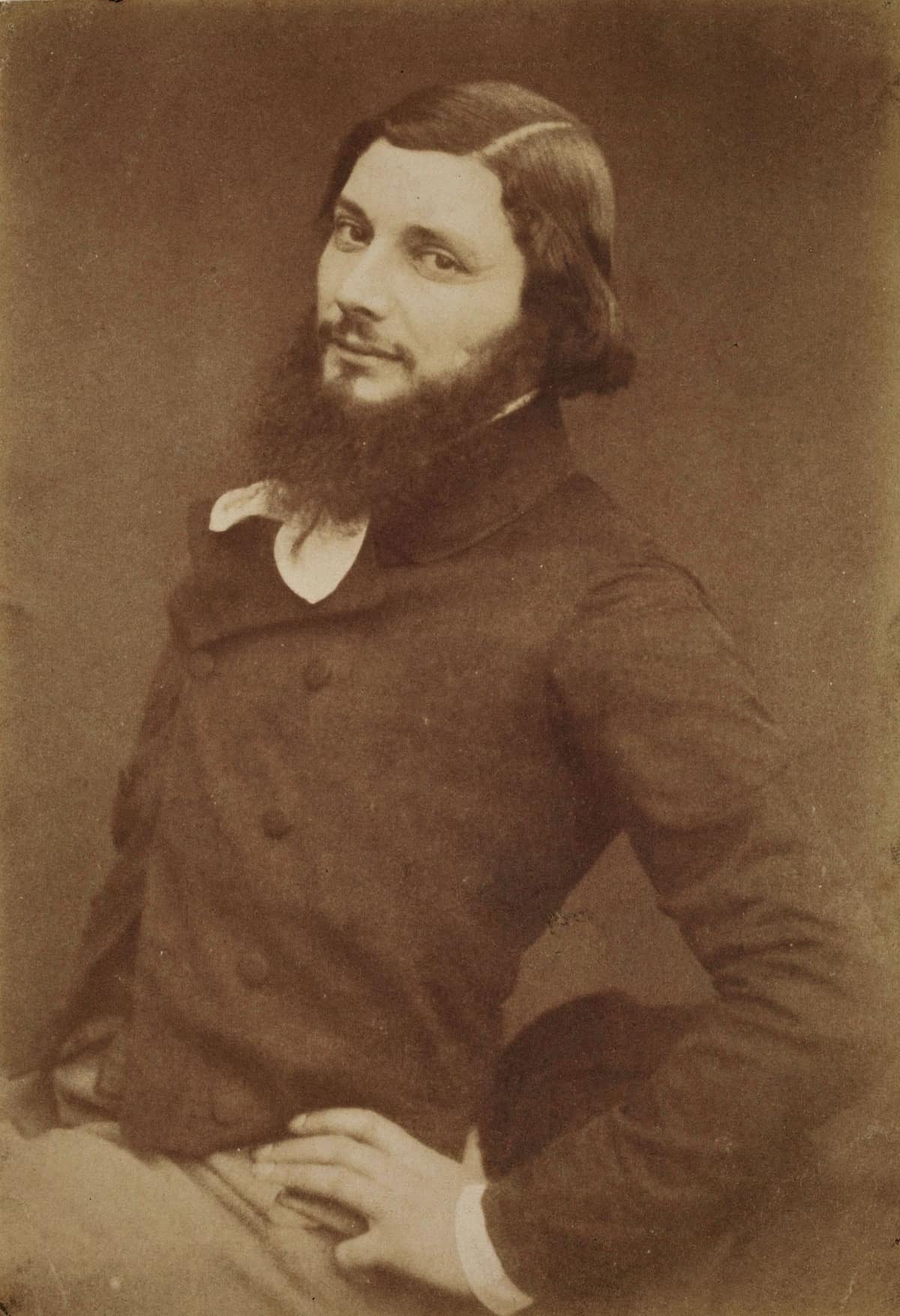 Portrait de Gustave Courbet - peinture - Réalisme