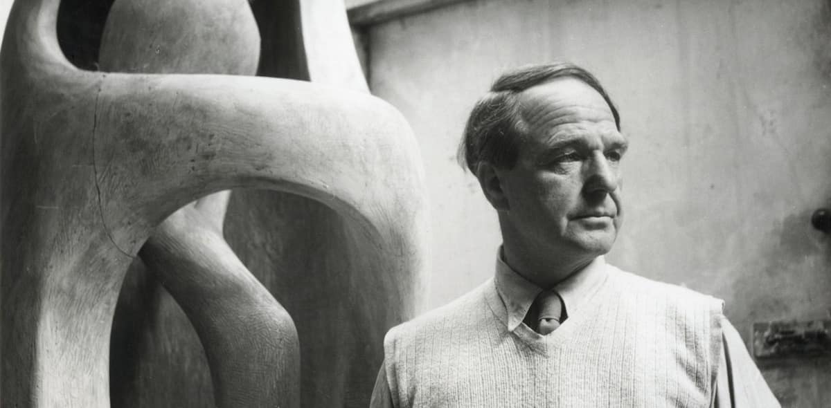Portrait de Henry Moore - sculpture - Modernisme
