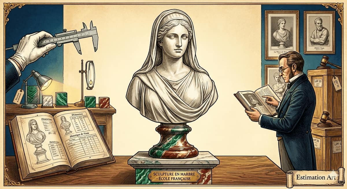 Comment estimer une sculpture en marbre ?