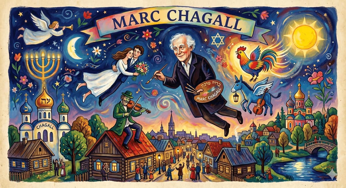 Marc Chagall : comment estimer une gravure ou une lithographie ?