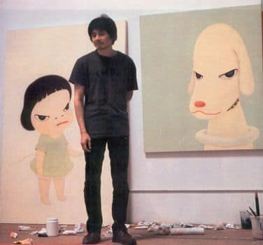 Portrait de Yoshitomo Nara - peinture - Néo-Pop