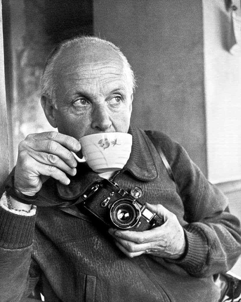 Portrait de Henri Cartier-Bresson - photographie - Photographie humaniste