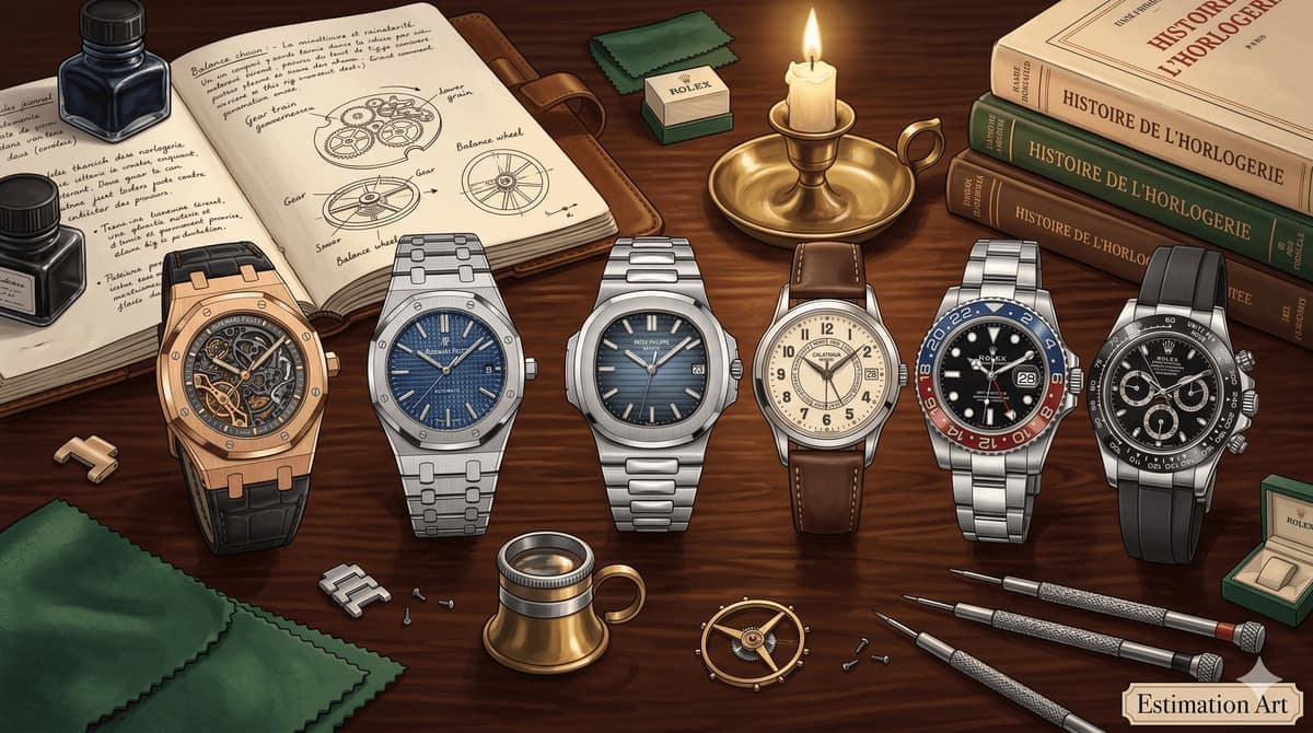 Rolex, Patek Philippe, Audemars Piguet : les références qui prennent de la valeur