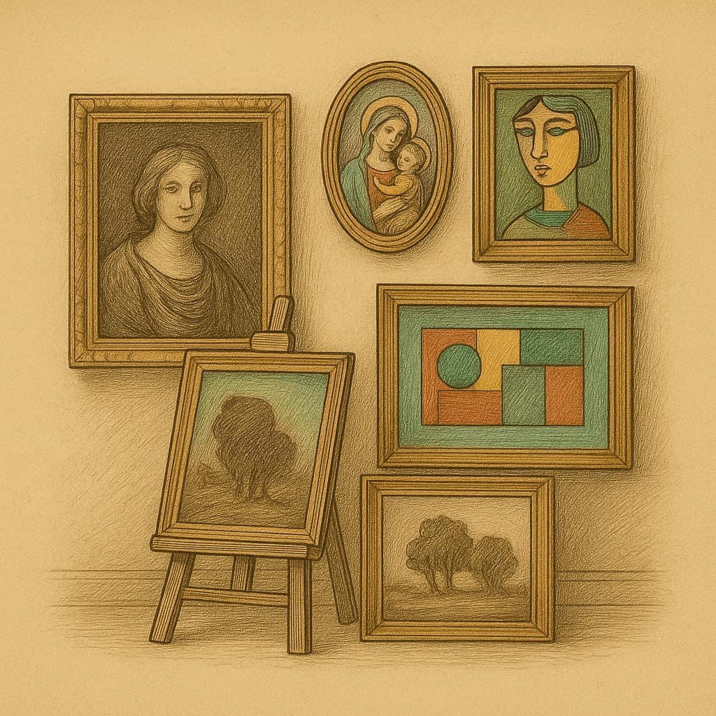 Tableaux : peintures anciennes, modernes & contemporaines
