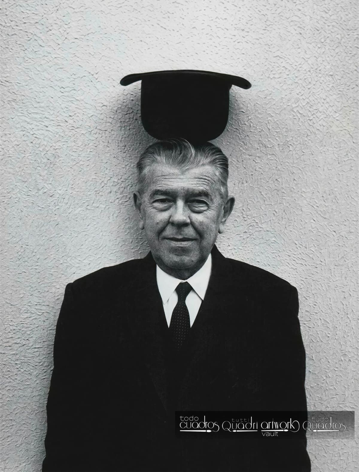 Portrait de René Magritte — peinture — Surréalisme