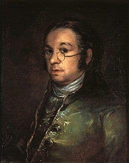 Portrait de Francisco de Goya - peinture - Romantisme