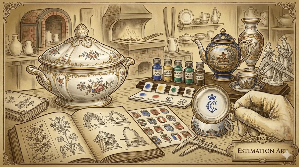 Comment reconnaître de la porcelaine ancienne ?