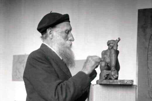 Portrait de Aristide Maillol - sculpture - Néo-classicisme