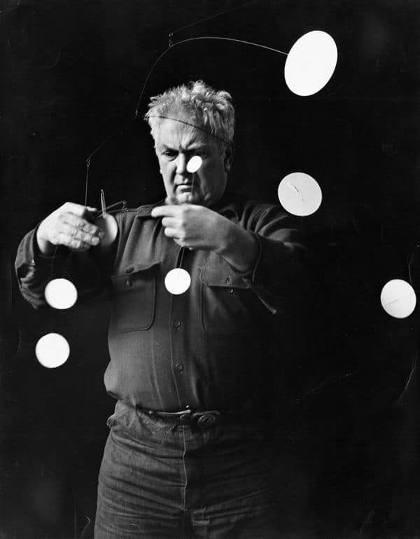 Portrait de Alexander Calder - sculpture - Art abstrait