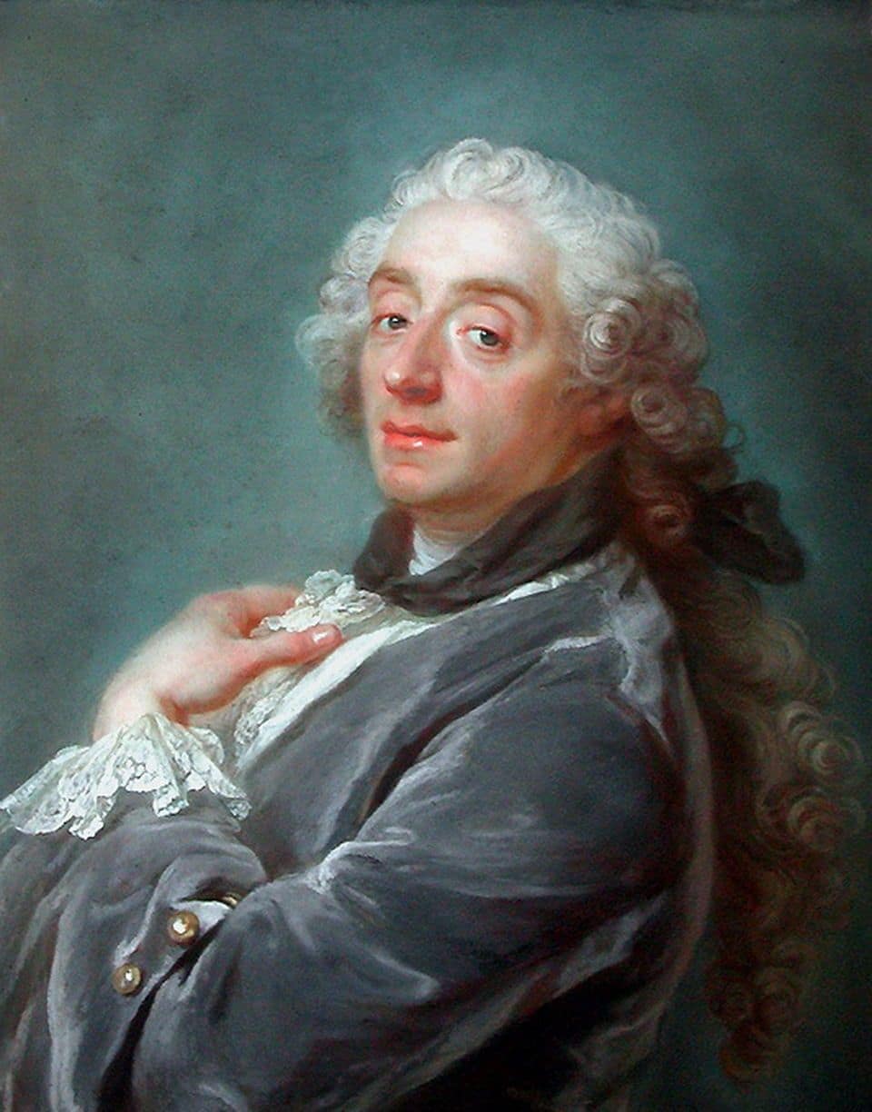 Portrait de François Boucher - peinture - Rococo