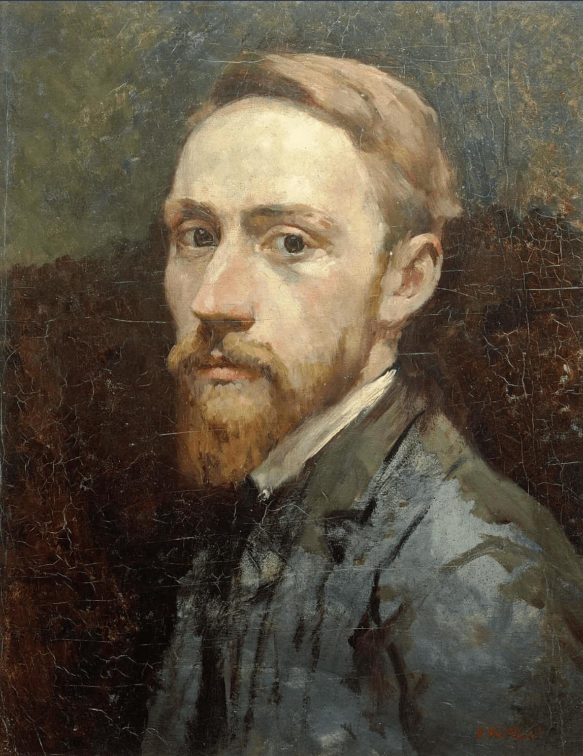 Portrait de Édouard Vuillard - peinture - Post-impressionnisme