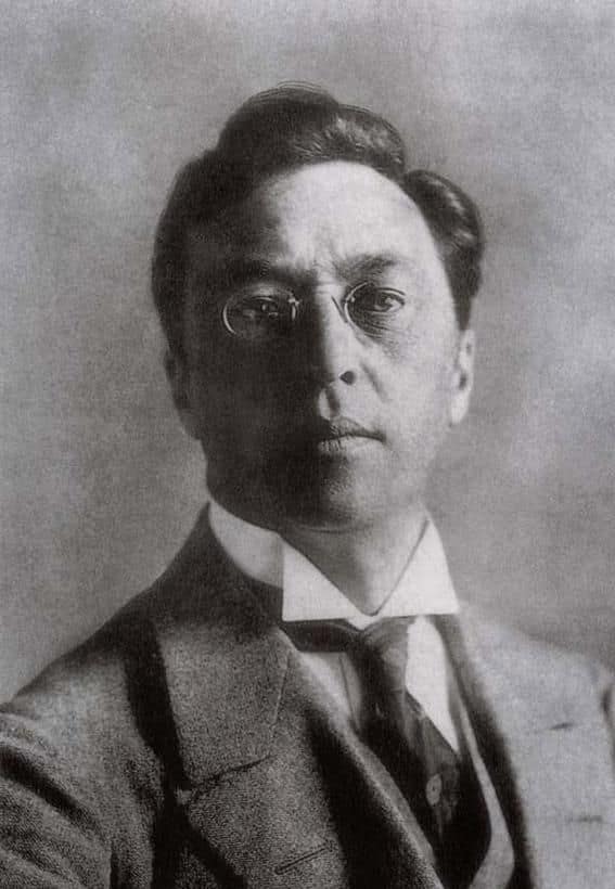 Portrait de Vassily Kandinsky — peinture — Abstrait