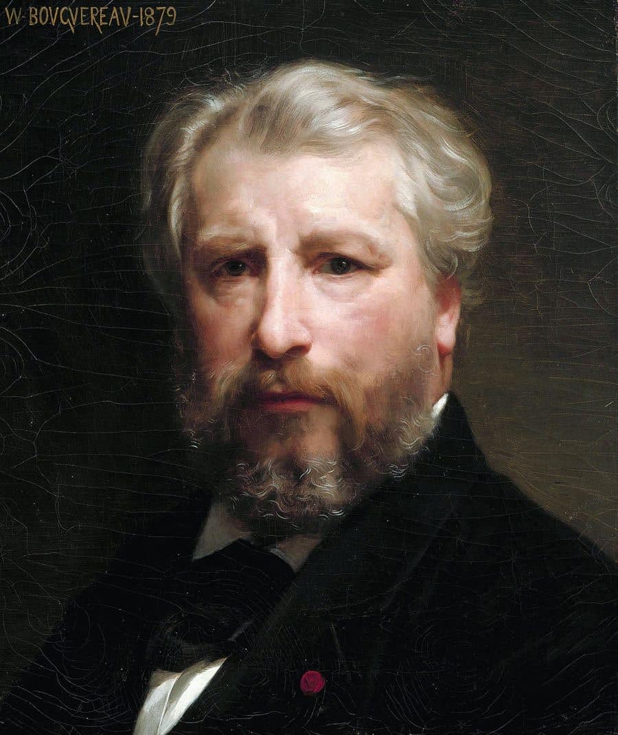 Portrait de William Bouguereau - peinture - Académisme