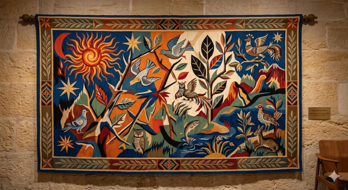 Tapis d'Aubusson au XXe siècle : Lurçat et les cartonniers modernes