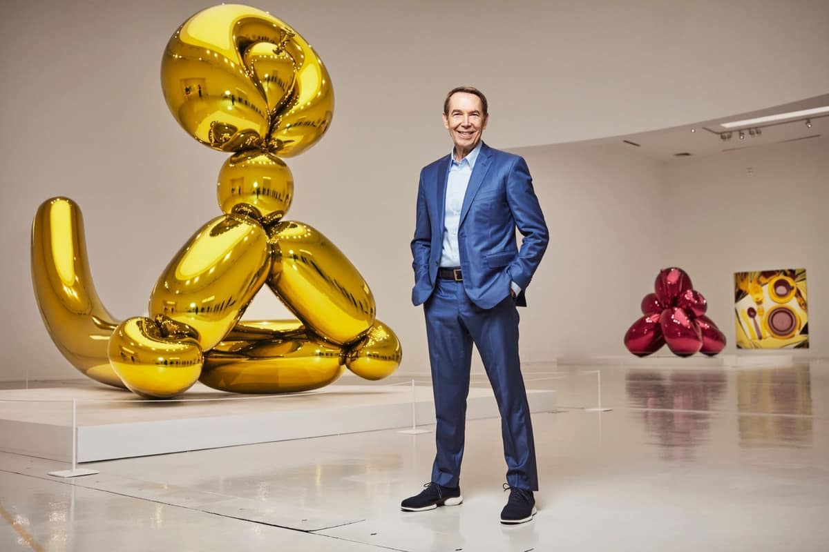 Portrait de Jeff Koons — sculpture — Néo-Pop