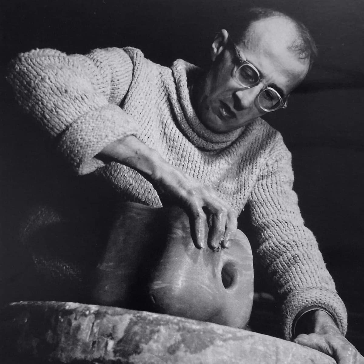 Portrait de Georges Jouve - céramique - Modernisme
