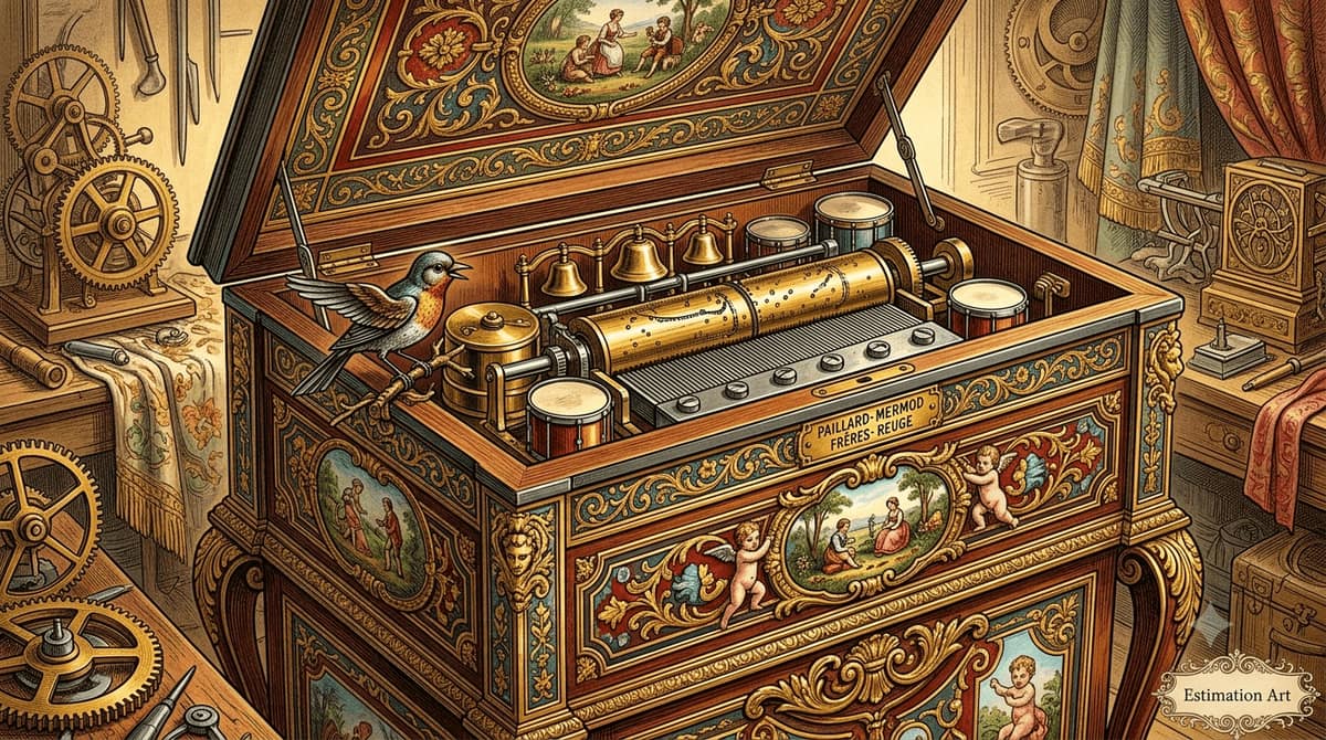Boîte à musique et automate anciens : quelle valeur ?